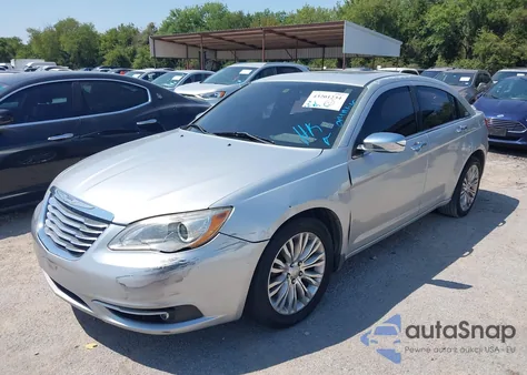 2012 Chrysler 200 Limited из США, поврежденный, VIN 1C3CCBCB3CN197190